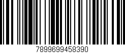 Código de barras (EAN, GTIN, SKU, ISBN): '7899699458390'