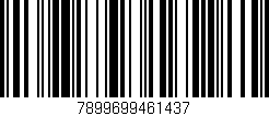 Código de barras (EAN, GTIN, SKU, ISBN): '7899699461437'