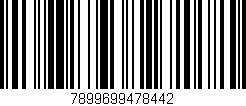 Código de barras (EAN, GTIN, SKU, ISBN): '7899699478442'