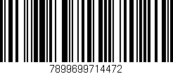 Código de barras (EAN, GTIN, SKU, ISBN): '7899699714472'