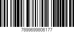 Código de barras (EAN, GTIN, SKU, ISBN): '7899699806177'