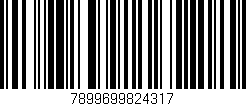 Código de barras (EAN, GTIN, SKU, ISBN): '7899699824317'