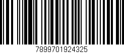 Código de barras (EAN, GTIN, SKU, ISBN): '7899701924325'