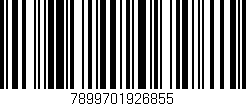 Código de barras (EAN, GTIN, SKU, ISBN): '7899701926855'