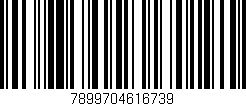 Código de barras (EAN, GTIN, SKU, ISBN): '7899704616739'