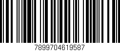 Código de barras (EAN, GTIN, SKU, ISBN): '7899704619587'