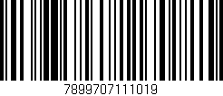 Código de barras (EAN, GTIN, SKU, ISBN): '7899707111019'