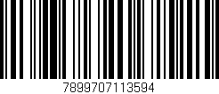 Código de barras (EAN, GTIN, SKU, ISBN): '7899707113594'