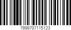 Código de barras (EAN, GTIN, SKU, ISBN): '7899707115123'