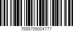 Código de barras (EAN, GTIN, SKU, ISBN): '7899709004777'