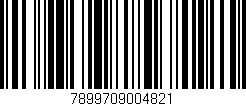 Código de barras (EAN, GTIN, SKU, ISBN): '7899709004821'