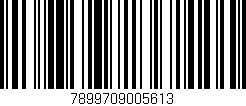 Código de barras (EAN, GTIN, SKU, ISBN): '7899709005613'