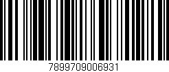 Código de barras (EAN, GTIN, SKU, ISBN): '7899709006931'