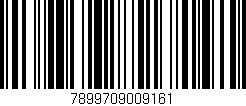 Código de barras (EAN, GTIN, SKU, ISBN): '7899709009161'