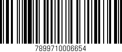 Código de barras (EAN, GTIN, SKU, ISBN): '7899710006654'