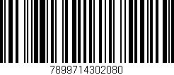 Código de barras (EAN, GTIN, SKU, ISBN): '7899714302080'