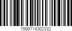 Código de barras (EAN, GTIN, SKU, ISBN): '7899714302332'