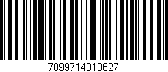 Código de barras (EAN, GTIN, SKU, ISBN): '7899714310627'