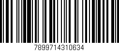 Código de barras (EAN, GTIN, SKU, ISBN): '7899714310634'
