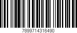 Código de barras (EAN, GTIN, SKU, ISBN): '7899714316490'