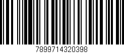Código de barras (EAN, GTIN, SKU, ISBN): '7899714320398'