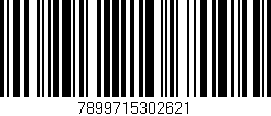 Código de barras (EAN, GTIN, SKU, ISBN): '7899715302621'