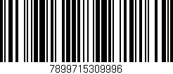 Código de barras (EAN, GTIN, SKU, ISBN): '7899715309996'