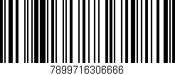 Código de barras (EAN, GTIN, SKU, ISBN): '7899716306666'