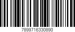Código de barras (EAN, GTIN, SKU, ISBN): '7899716330890'