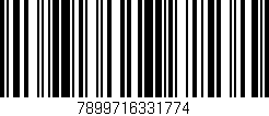 Código de barras (EAN, GTIN, SKU, ISBN): '7899716331774'