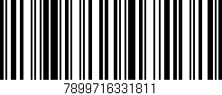 Código de barras (EAN, GTIN, SKU, ISBN): '7899716331811'