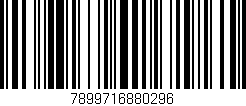 Código de barras (EAN, GTIN, SKU, ISBN): '7899716880296'