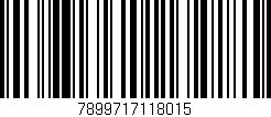 Código de barras (EAN, GTIN, SKU, ISBN): '7899717118015'