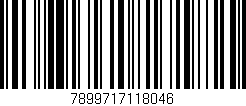 Código de barras (EAN, GTIN, SKU, ISBN): '7899717118046'