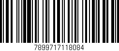 Código de barras (EAN, GTIN, SKU, ISBN): '7899717118084'