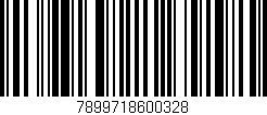 Código de barras (EAN, GTIN, SKU, ISBN): '7899718600328'
