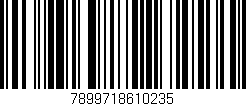 Código de barras (EAN, GTIN, SKU, ISBN): '7899718610235'
