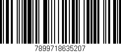 Código de barras (EAN, GTIN, SKU, ISBN): '7899718635207'