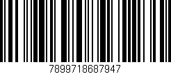 Código de barras (EAN, GTIN, SKU, ISBN): '7899718687947'
