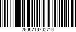 Código de barras (EAN, GTIN, SKU, ISBN): '7899718702718'