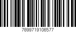 Código de barras (EAN, GTIN, SKU, ISBN): '7899719106577'