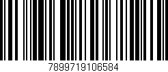 Código de barras (EAN, GTIN, SKU, ISBN): '7899719106584'