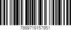 Código de barras (EAN, GTIN, SKU, ISBN): '7899719157951'