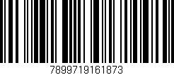 Código de barras (EAN, GTIN, SKU, ISBN): '7899719161873'