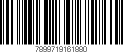 Código de barras (EAN, GTIN, SKU, ISBN): '7899719161880'