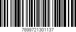 Código de barras (EAN, GTIN, SKU, ISBN): '7899721301137'