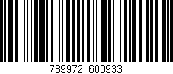 Código de barras (EAN, GTIN, SKU, ISBN): '7899721600933'