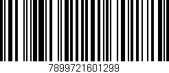 Código de barras (EAN, GTIN, SKU, ISBN): '7899721601299'