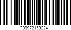 Código de barras (EAN, GTIN, SKU, ISBN): '7899721602241'