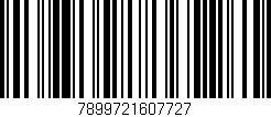 Código de barras (EAN, GTIN, SKU, ISBN): '7899721607727'